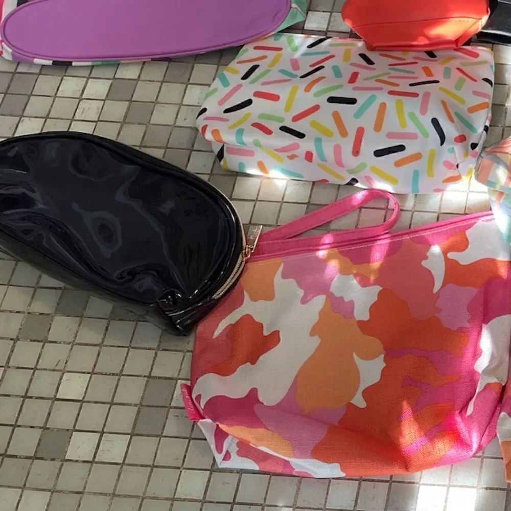 3 Make Up Cases - BRAND NEW - Never Used - Small Cosmetic Cases - PACK OF 3
